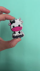 Cow Acrylic Accent 54x41mm (Package of 1)