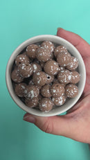 Sand w/White Splatter Beads 16mm (Package of 10)