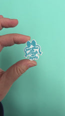 She is Clothed with Strength and Dignity Silicone Focal Bead 30x28mm (Package of 2)