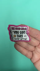 The Good News: You Got This (Keep Going) Acrylic Accent 37x49mm (Package of 1)