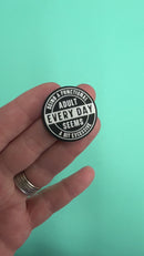 Being a Functional Adult Every Day Seems a Bit Excessive Silicone Focal Bead 29mm (Package of 2)