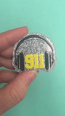 911 Operator Acrylic Accent 45x40mm (Package of 1)