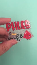 Phleb Life Acrylic Accent 53x44mm (Package of 1)