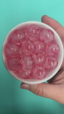 Light Pink Bubble Beads 20mm (Package of 10)