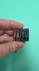 FAITH Silicone Focal Bead 22x28mm (Package of 2)