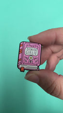 Bookish Girlie Silicone Focal Bead 29x22mm (Package of 2)