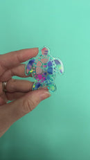 Sea Turtle Acrylic Accent 54x46mm (Package of 1)
