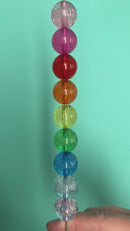 Red Bubble Beads 20mm (Package of 10)