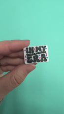 In My Cheerleader Era Silicone Focal Bead 30x21mm (Package of 2)