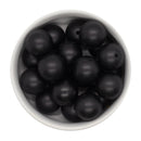 Black Matte Beads 20mm (Package of 10)