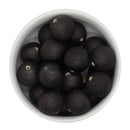Black Stardust Beads 20mm (Package of 10)