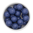 Navy Solid Beads 20mm (Package of 10)