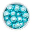 Turquoise Pearl Beads 20mm (Package of 10)