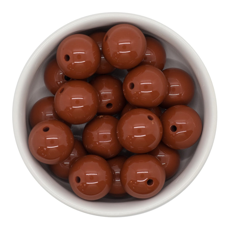 Cinnamon Solid Bead 20mm (Package of 10)