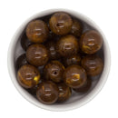 Brown Marble Bead 20mm (Package of 10)