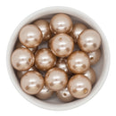Champagne Pearl Beads 20mm (Package of 10)