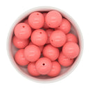 Bright Coral Solid Beads 20mm (Package of 10)