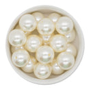 Linen Pearl Beads 20mm (Package of 10)