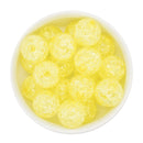 Daffodil Crackle Beads 20mm (Package of 10)
