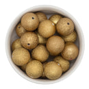 Gold Stardust Beads 20mm (Package of 10)