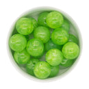 Lime Green Marble Bead 20mm (Package of 10)