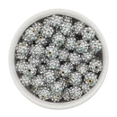 Silver Rhinestone Beads 12mm (Package of 20)