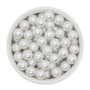 White Pearl Beads 12mm (Package of 20)