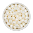 Linen Pearl Beads 12mm (Package of 20)