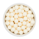 Ivory Solid Beads 12mm (Package of 20)