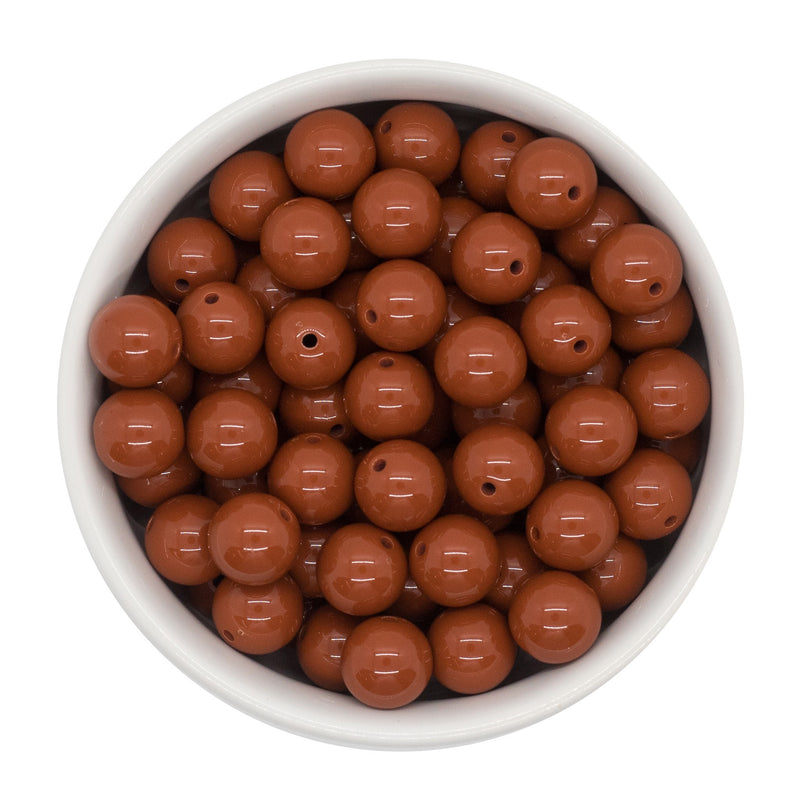 Cinnamon Solid Beads 12mm (Package of 20)