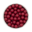 Garnet Solid Beads 12mm (Package of 20)