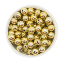 Yellow Gold UV Shine Beads 12mm (Package of 20)