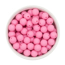 Bubblegum Pink Chalk Matte Beads 12mm (Package of 20)