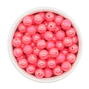 Neon Pink Iridescent Beads 12mm (Package of 20)