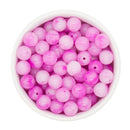 Magenta Jelly Marble Beads 12mm (Package of 20)