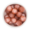Dusty Coral Pearly Luster Beads 20mm (Package of 10)