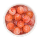 Soft Red Jelly Marble Beads 20mm (Package of 10)