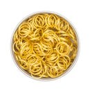 Gold Split Jump Rings 10mm