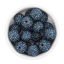 Indigo Rhinestone Beads 20mm (Package of 10)