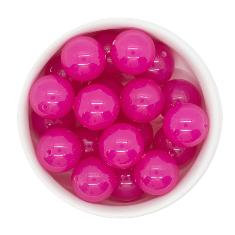 Wild Berry Jelly Beads 20mm (Package of 10)