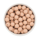 Champagne Silicone Beads 12mm (Package of 20)