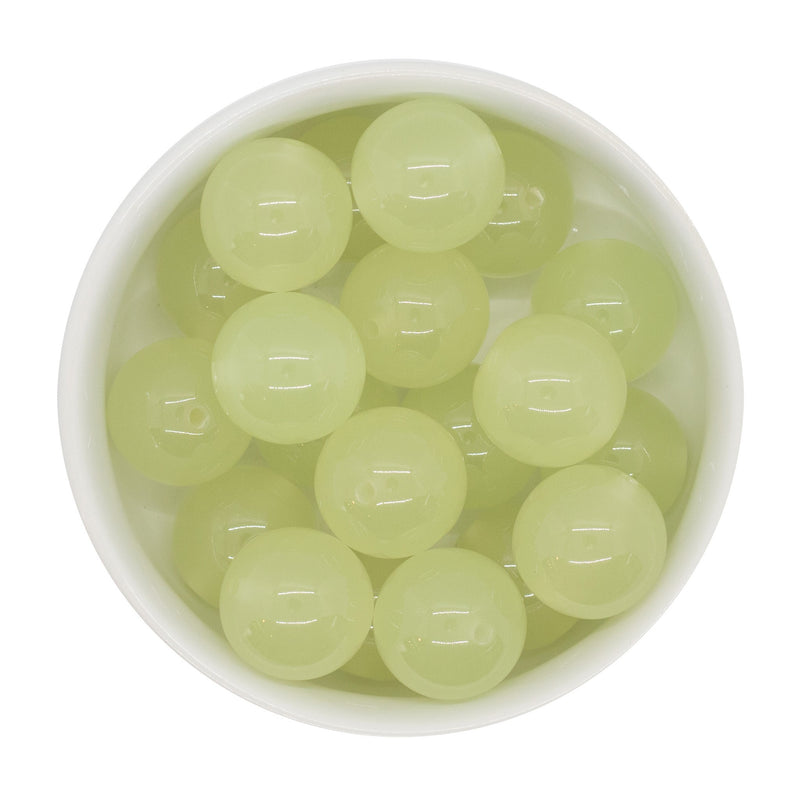 GLOW in the Dark Beads 20mm