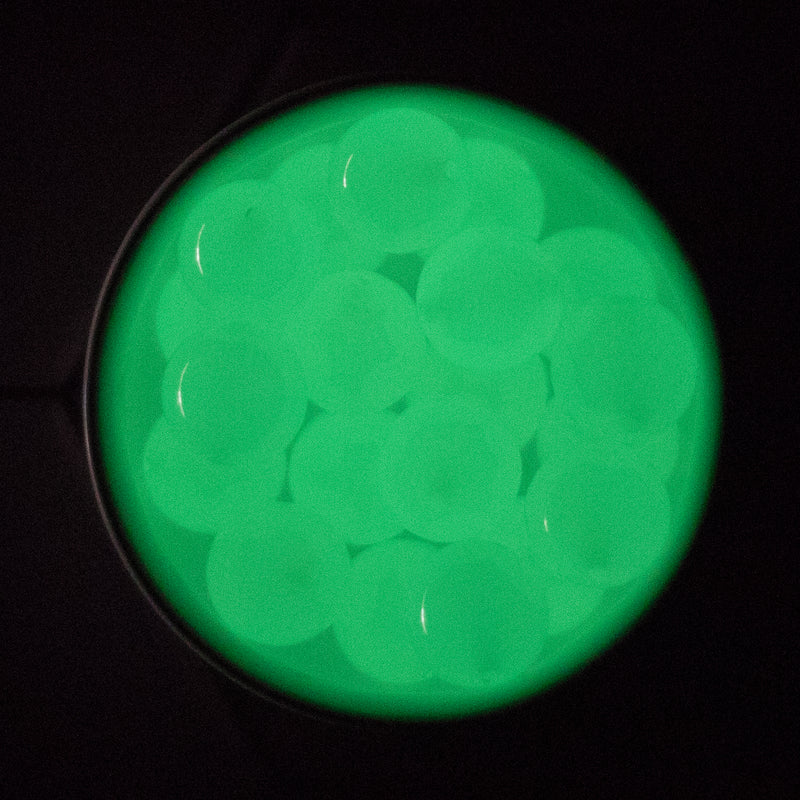 GLOW in the Dark Beads 20mm