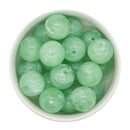 Mint Green Marble Beads 20mm (Package of 10)