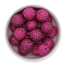 Magenta Rhinestone Beads 20mm (Package of 10)