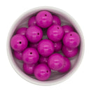 Magenta Solid Beads 20mm (Package of 10)