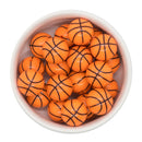 Basketball Printed Beads 20mm (Package of 10)
