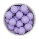 Lavender Solid Beads 20mm (Package of 10)