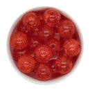 Red Crackle Beads 20mm (Package of 10)