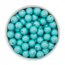 Robin Egg Iridescent Beads 12mm (Package of 20)